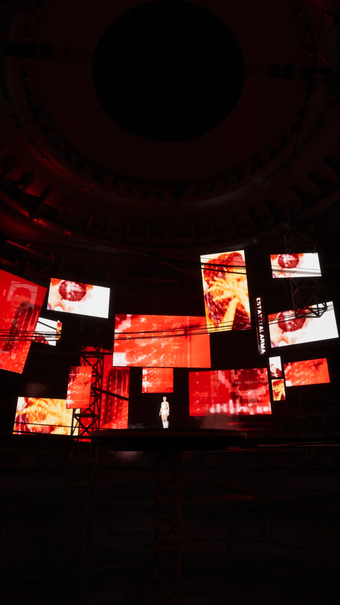 ESTAT D'ALARMA – MERCÈ — Music Video. Virtual Production