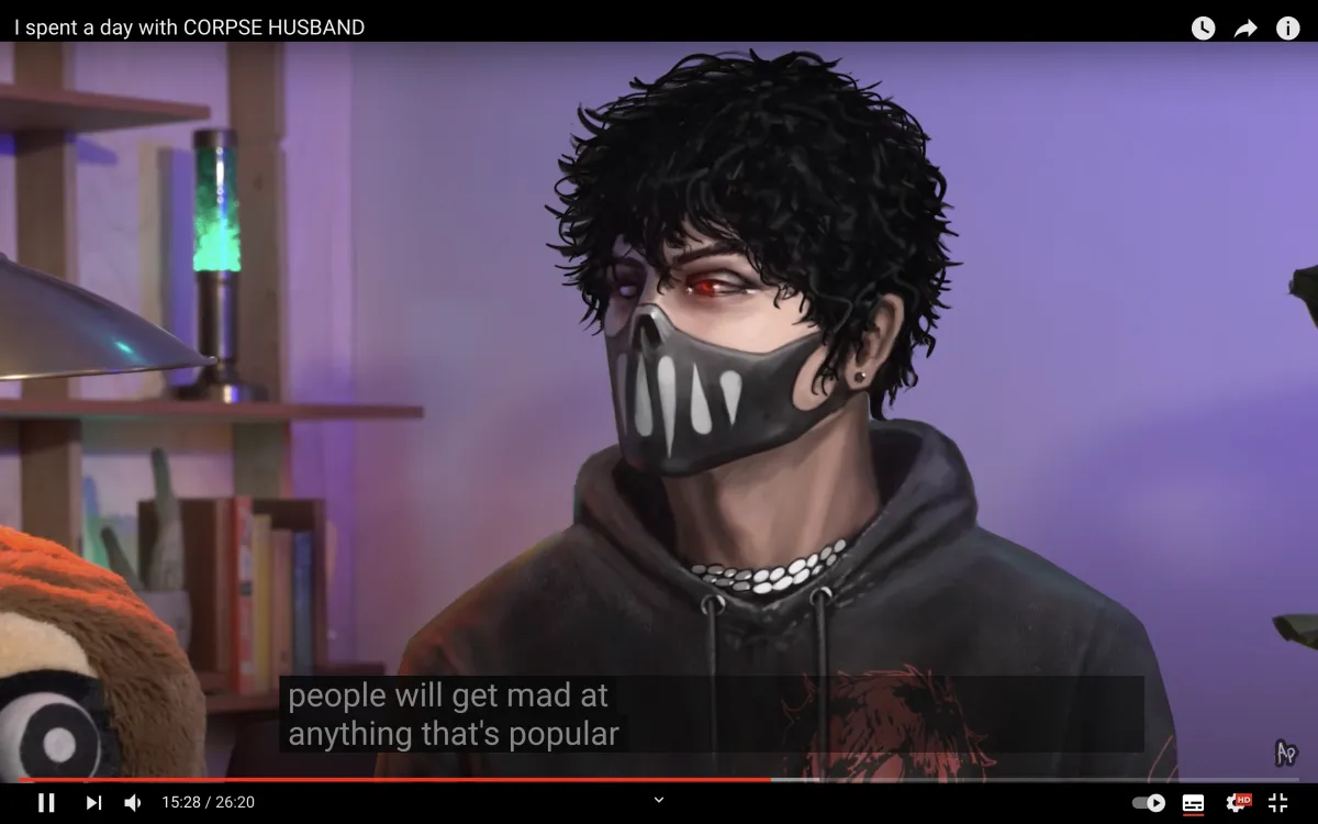 about darker things of being popular